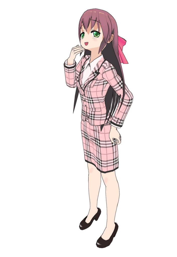 political manga character Kitahime Haibi 政治漫画拝眉北姫大臣